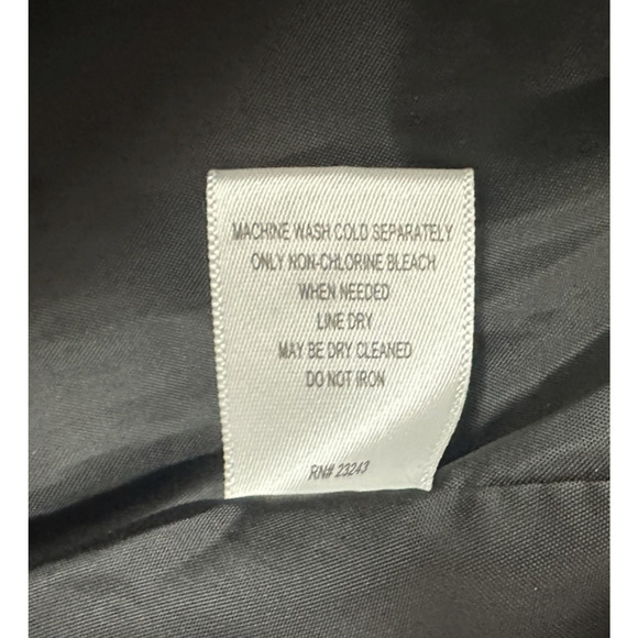 NWT New York & Company Faux Leather Moto Jacket Black Quilted Shoulders XXL NY&C - Picture 10 of 11